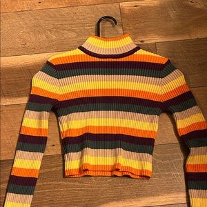 Cider Vibrant Multicolor Knit Sweater